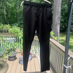 🔥 4 FOR $15 Item🔥Apt. 9 Men's Slim Fit Dress Pants Black W30 x L32